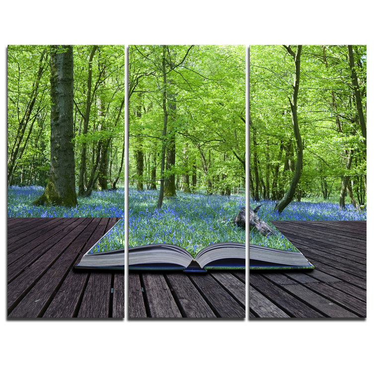 Designart 3 Piece Wrapped Canvas Graphic Art Wayfair